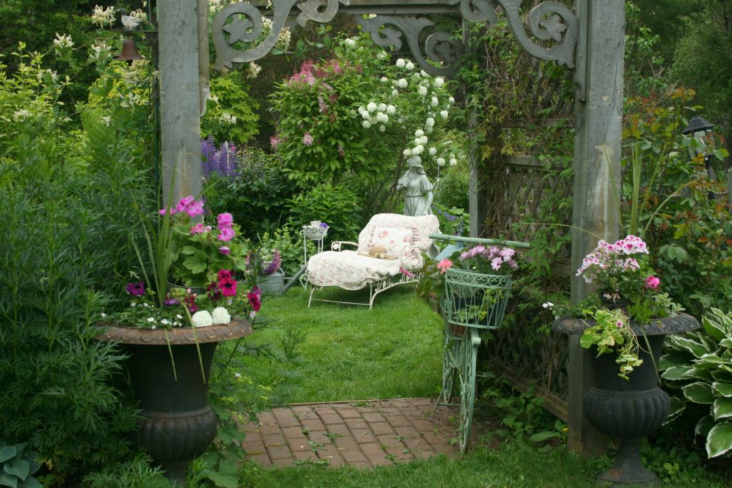 Vintage zahrada